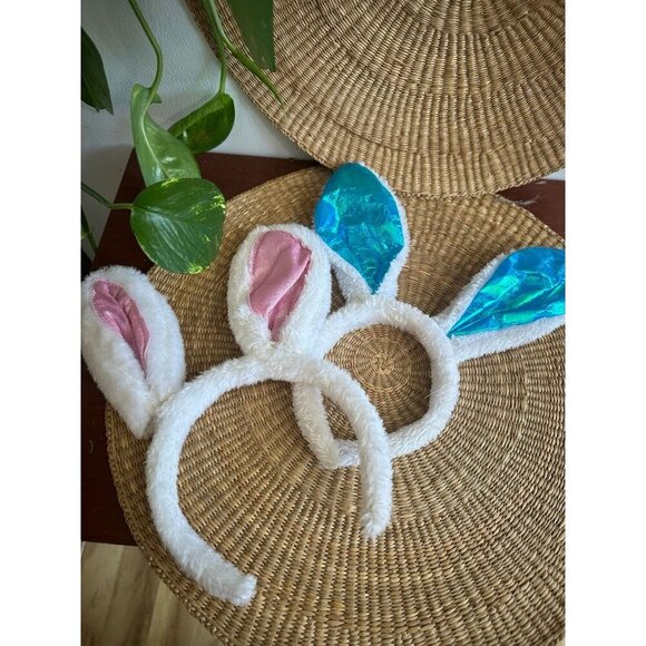 Two pairs of Easter bunny headband - Picture 1 of 10